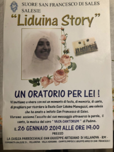 Oratorio Beata Liduina 26 gennaio 2019